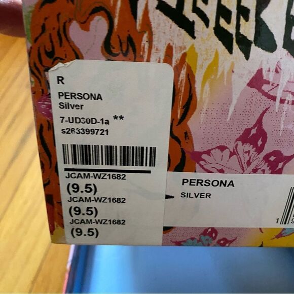 Jeffrey Campbell Persona Slingbacks Heels in Silver shoes Revolve 9.5 - Picture 11 of 11